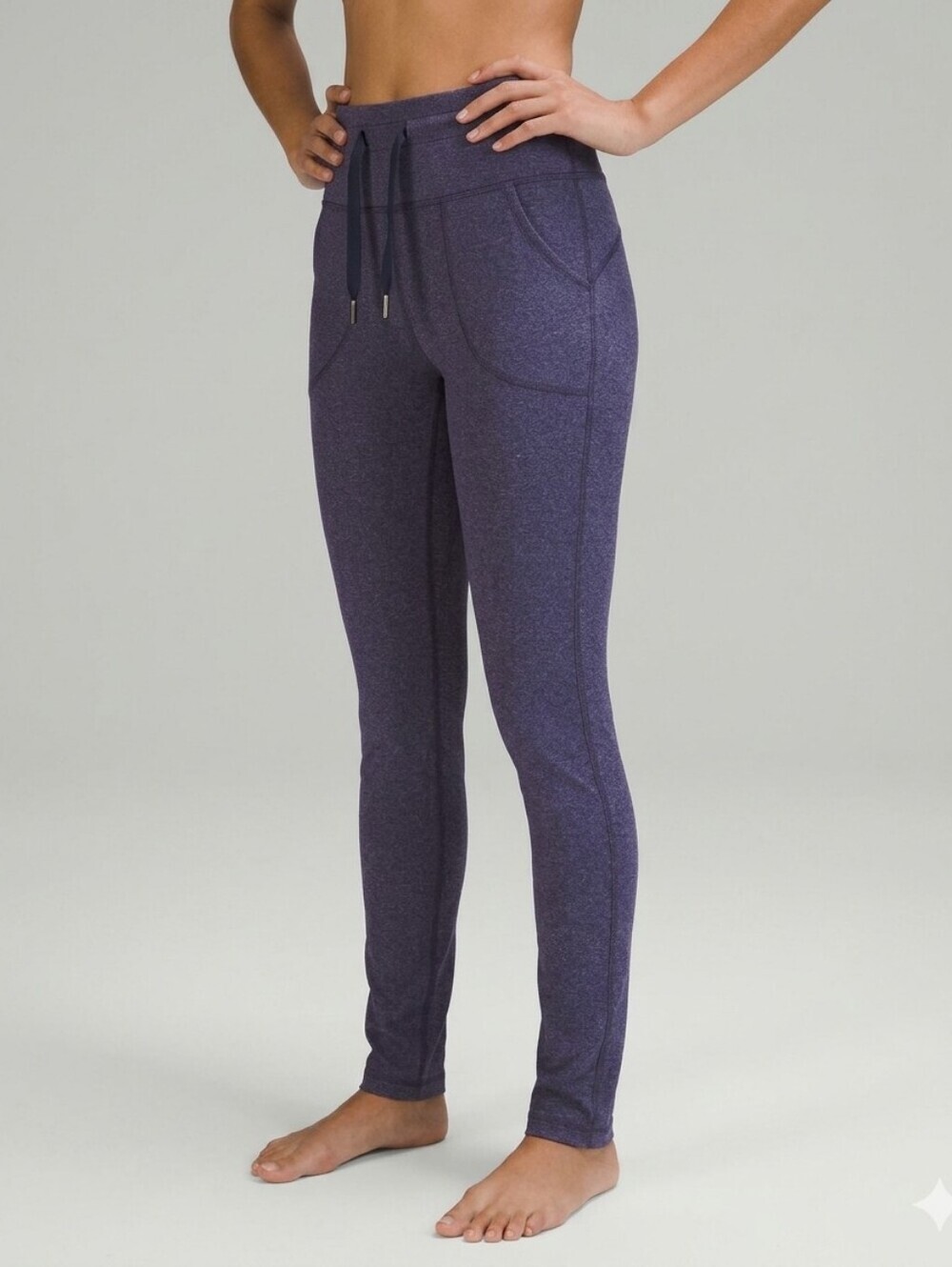 Lululemon Skinny Will Pant Legging Purple Gray Size 4